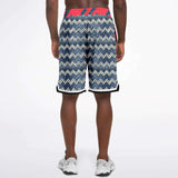 Liberty Pebble Basketball Shorts (Unisex) Basketball Short Rib - AOP - Thathoodyshop