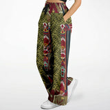 Red Melange Flare Leg Joggers Flare Joggers - Thathoodyshop