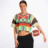 El Granada Crop Jersey Cropped Football Jersey - AOP - Thathoodyshop