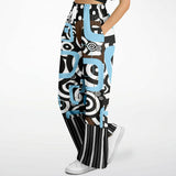 Pacific Palisades Retro Print Bellbottoms Flare Leg Pants - Thathoodyshop