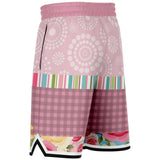 Give Me Some Sugar Basketball Shorts Basketball Short Rib - AOP - Thathoodyshop