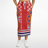 Hippy-Dippy Plaid Long Pocket Skirt Long Pocket Skirt - Thathoodyshop