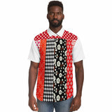 Tokyo Nights Floral Patchwork Short Sleeve Button Down Shirt Short Sleeve Button Down Shirt - Thathoodyshop