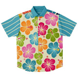Paradise Road S/S Button Down Shirt Short Sleeve Button Down Shirt - AOP - Thathoodyshop