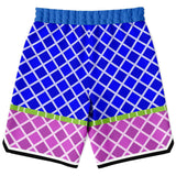 Slices of Lime Basketball Shorts Basketball Short Rib - AOP - Thathoodyshop