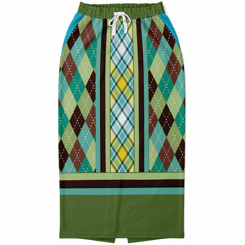 Hypnotic Zen Pocket Maxi Skirt Long Pocket Skirt - Thathoodyshop