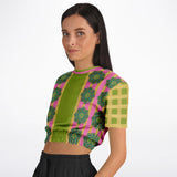 Jambalaya Deluxe Cropped Sweater Cropped Short Sleeve Sweater - Thathoodyshop