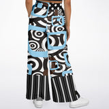 Pacific Palisades Retro Print Bellbottoms Flare Leg Pants - Thathoodyshop