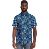 The Regal Beagle S/S Button Down Shirt Short Sleeve Button Down Shirt - AOP - Thathoodyshop