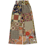 Tripoli Floral Patchwork Stretchy Phat Bellbottoms Flare Leg Pants - Thathoodyshop