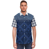 Victorious S/S Button Down Shirt Short Sleeve Button Down Shirt - AOP - Thathoodyshop