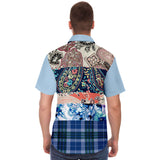 Dolores Park Paisley Button Down Shirt Short Sleeve Button Down Shirt - Thathoodyshop
