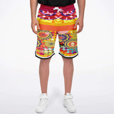 Ophelia Basketball Shorts Basketball Short Rib - AOP - Thathoodyshop