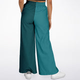 Green Calypso Striped Stretchy Phat Bellbottoms Bellbottoms - Thathoodyshop