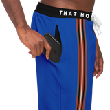 Gold Line Blue Unisex Joggers Joggers - Thathoodyshop