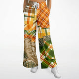 Orange Extrapolation Flare Leg Joggers Flare Joggers - Thathoodyshop