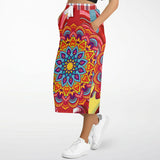 Hippy-Dippy Mandala Long Pocket Skirt Long Pocket Skirt - Thathoodyshop