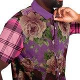 Crosby Stills S/S Button Down Shirt Short Sleeve Button Down Shirt - AOP - Thathoodyshop