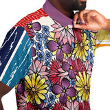 Blossom Hill S/S Button Down Shirt Short Sleeve Button Down Shirt - AOP - Thathoodyshop