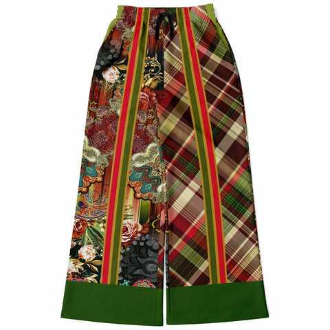 Gillepsie Paisley Plaid Stretchy Phat Bellbottoms Bellbottoms - Thathoodyshop