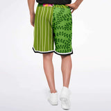 The Tiki God Basketball Shorts Basketball Short Rib - AOP - Thathoodyshop