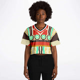 El Granada Crop Jersey Cropped Football Jersey - AOP - Thathoodyshop