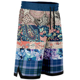 Dolores Park Paisley Basketball Shorts Basketball Shorts - Thathoodyshop
