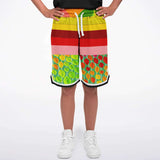 Rainbow-Tastic Basketball Shorts Basketball Short Rib - AOP - Thathoodyshop