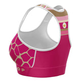 Pink Lemonade Sports Bra Sports Bra - AOP - Thathoodyshop