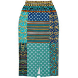 Many Blessings Horus Eye Long Pocket Skirt Pocket Skirts - Thathoodyshop
