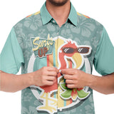 Tallahassee S/S Button Down Shirt Short Sleeve Button Down Shirt - AOP - Thathoodyshop