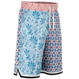 Sugar & Spice Basketball Shorts Basketball Short Rib - AOP - Thathoodyshop