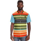 Tequila Sunrise Short Sleeve Button Down Shirt Short Sleeve Button Down Shirt - Thathoodyshop