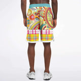 Ashbury Heights Plaid Basketball Shorts Basketball Shorts - Thathoodyshop