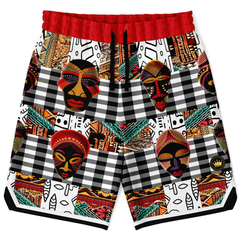Africa Bombastic Basketball Shorts Basketball Shorts - Thathoodyshop