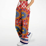 Hippy-Dippy Plaid Stretchy Phat Bellbottoms Bellbottoms - Thathoodyshop