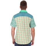 Punk This S/S Button Down Shirt Short Sleeve Button Down Shirt - AOP - Thathoodyshop
