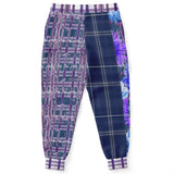 Norma Jean Purple Floral Fleece Joggers Joggers - Thathoodyshop