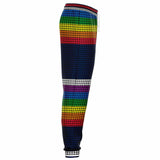 Royal Navy PSU Rainbow Stripe Fleece Joggers Joggers - Thathoodyshop