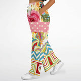 Pink Paisley Park Flare Leg Joggers Flare Joggers - Thathoodyshop
