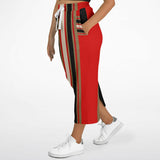 Gold Line Red Pocket Maxi Skirt Maxi Skirt - Thathoodyshop