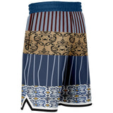 Tavira Mirabella Basketball Shorts Basketball Short Rib - AOP - Thathoodyshop