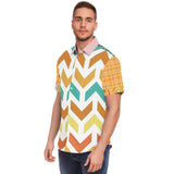 Daybreak S/S Button Down Shirt Short Sleeve Button Down Shirt - AOP - Thathoodyshop