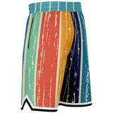 Paradise Road Basketball Shorts Basketball Short Rib - AOP - Thathoodyshop