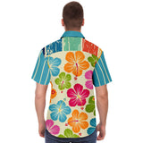 Paradise Road S/S Button Down Shirt Short Sleeve Button Down Shirt - AOP - Thathoodyshop