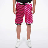 Shangri-La Basketball Shorts Basketball Short Rib - AOP - Thathoodyshop