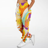 Happy Valley Retro Floral Cargo Joggers Cargo Sweatpants - Thathoodyshop