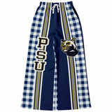 Gingham Style Gingham Plaid Flare Leg Joggers Bellbottoms - Thathoodyshop