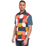 Smooth Sailing S/S Button Down Shirt Short Sleeve Button Down Shirt - AOP - Thathoodyshop