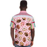 Give Me Some Sugar S/S Button Down Shirt Short Sleeve Button Down Shirt - AOP - Thathoodyshop